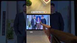 Emotional surprise gift for wife 🥺❤️| Digital Merge | Family Photo Merge #shorts #merge #digitalart