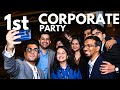 My 1st corporate party vlog  a crazy experience  ankusha patil