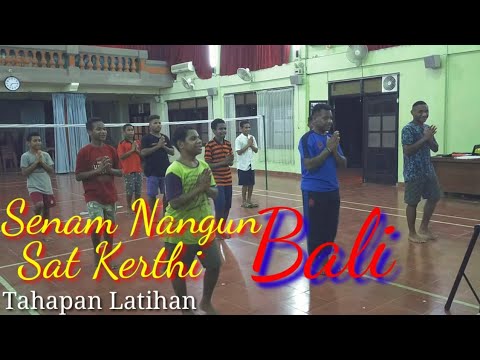 TAHAP LATIHAN SENAM  NANGUN SAT KERTHI LOKA  BALI  YouTube