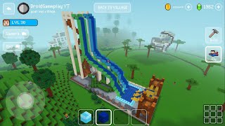 Water Park Fun - Block Craft 3d: Building Game screenshot 4