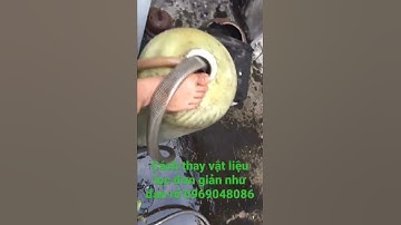 Cách thay vật liệu lọc nước giếng khoan đơn giản