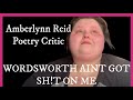 Amberlynn Reid vs Wililam Wordsworth: Poetry Critic Extraordinaire