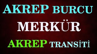 Akrep Burcu Bu Transi̇tte Sezgi̇leri̇ni̇z Güçleni̇yor, Sirlar Çözülüyor