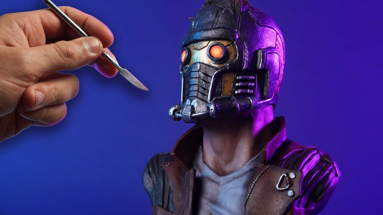 Sculpting STAR LORD | Guardians Of The Galaxy [ BUST ]