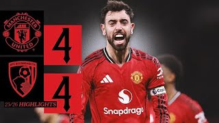 We Settle For A Point | Man Utd v Bournemouth | Highlights 