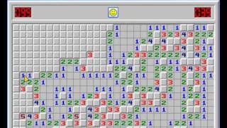 Minesweeper (no flags) personal records (1s, 15s, 61s)