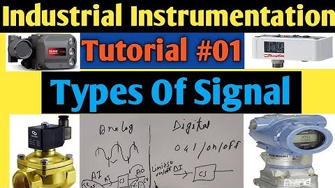 Industrial Instrumentation Basic Video #01-Types Of Signal Used In Instrumentation and Control