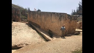 Recent Excavation Of A 1600 Ton Limestone Monolith At The Baalbek Quarry In Lebanon