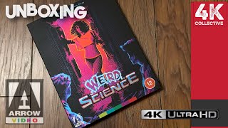 Weird Science 4k UltraHD Blu-ray Limited edition unboxing from ​⁠@Arrow_Video