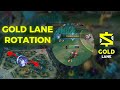 HOW TO GOLD LANE ROTATION (MLBB META GUIDE) | MOBILE LEGENDS