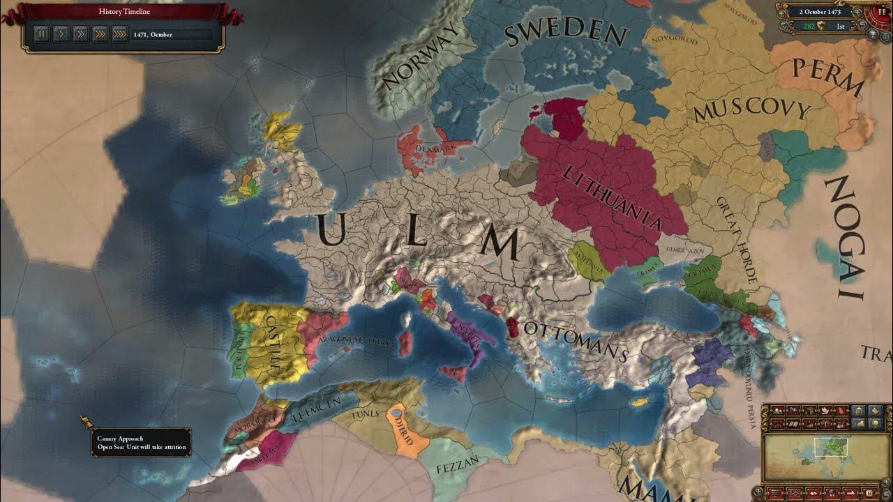 EU4 Timelapse but I cheat YouTube