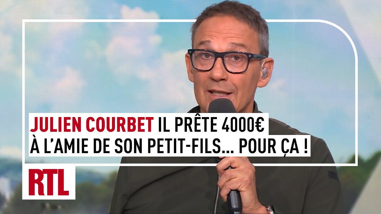 Julien Courbet : il prête 4000€ à l'amie de son petit-fils… pour ça !