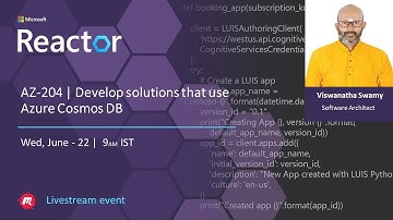 AZ-204 | Develop solutions that use Azure Cosmos DB