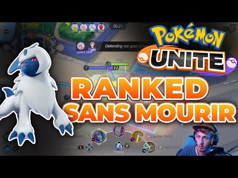 Je roule sur ma première ranked SANS MOURIR avec Absol ! - Pokémon Unite