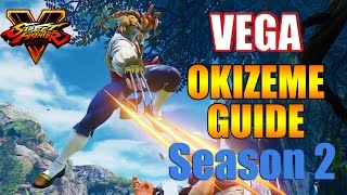 SFV Vega Okizeme/Wakeup guide for season 2