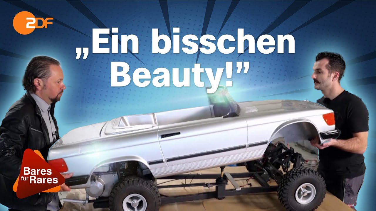 Mercedes Makeover: Wolfgangs Oldtimer Modell SL 500 Mini erlebt sein blaues Wunder | Bares für Rares