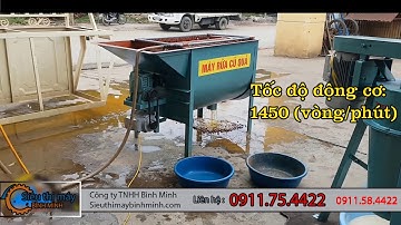 Máy rửa củ quả đa năng