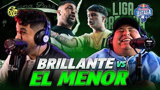 BATALLA DE SKILLS! - Reacción a EL MENOR vs BRILLANTE - Liga Bazooka - EYOU TV