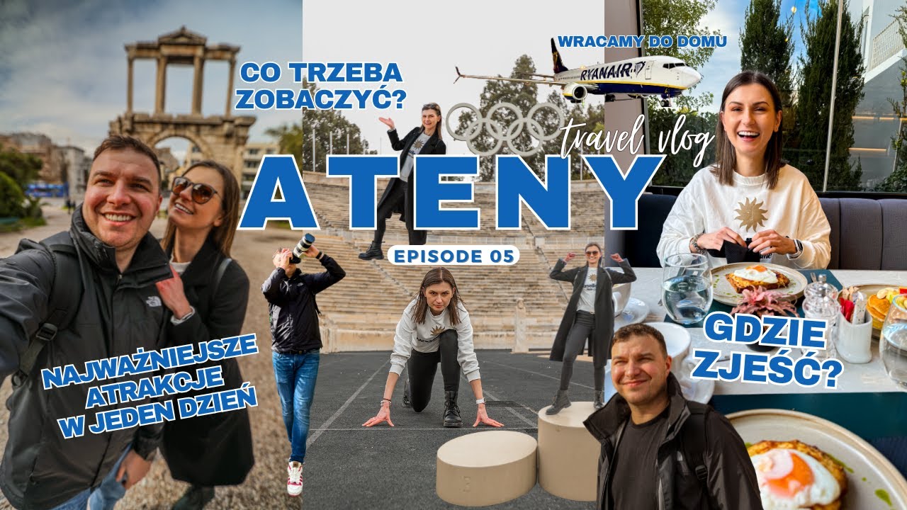 ATENY W JEDEN DZIEŃ 🏛️ CO WARTO ZOBACZYĆ? CO ZJEŚĆ? ZOBACZYLIŚMY NAJWAŻNIEJSZE ATRAKCJE 📸 WRACAMY 🛩️