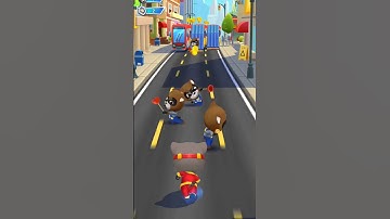 Talking Tom Hero Dash 3D game with 3D music song #running #3dmusic #3dgames #talkingtom #viral #run