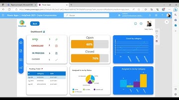 Demo - Dynamic Bar - Component Power Apps