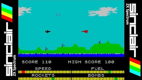 HARRIER ATTACK (1983) Walkthrough, ZX Spectrum