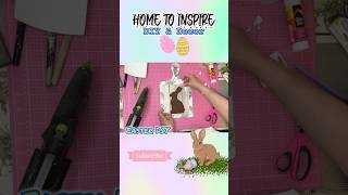 🐇EASTER DIY BUNNY DECOR/Dollartree DIY /Last minute Idea #dollartreediys #easterdiys