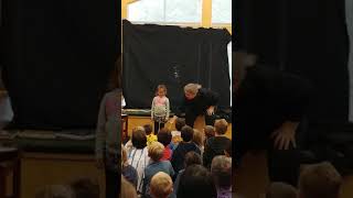 Tom Noddy the bubble guy at Live Oak library.