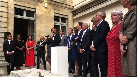 Macron revendique sa responsabilité dans l'affaire Benalla