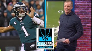 Jalen Hurts' quick-throw ability gives Eagles edge | Chris Simms Unbuttoned | NFL on NBC
