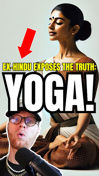 Ex-HINDU Exposes YOGA (should Christian’s be doing it?)🤯😱‼️ #christian #yoga #hindu #shorts