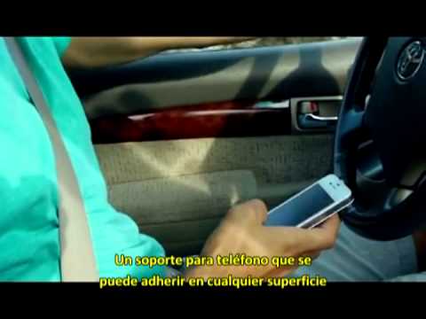 Cuelga tu i-phone de la ventana del coche