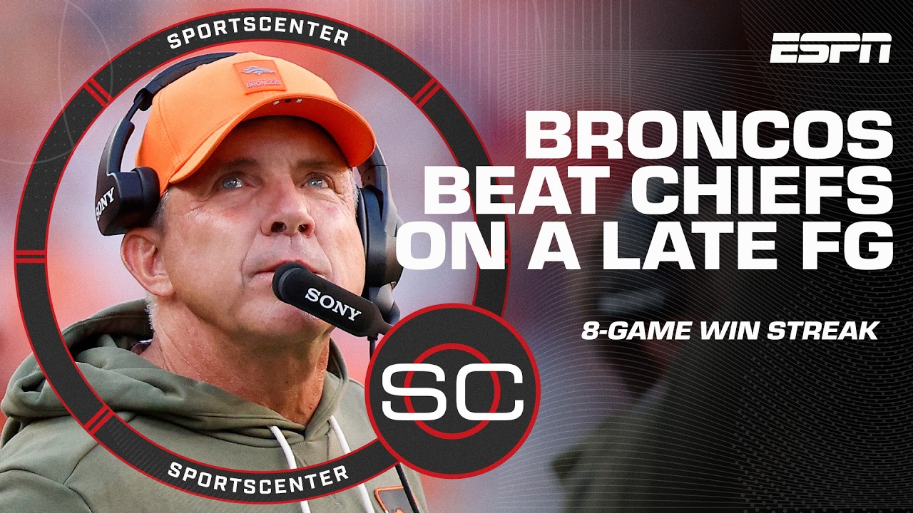 WATCH: Chiefs vs. Broncos Reaction 🏈 Denver won’t blink in close games! – Herm Edwards | SportsCenter