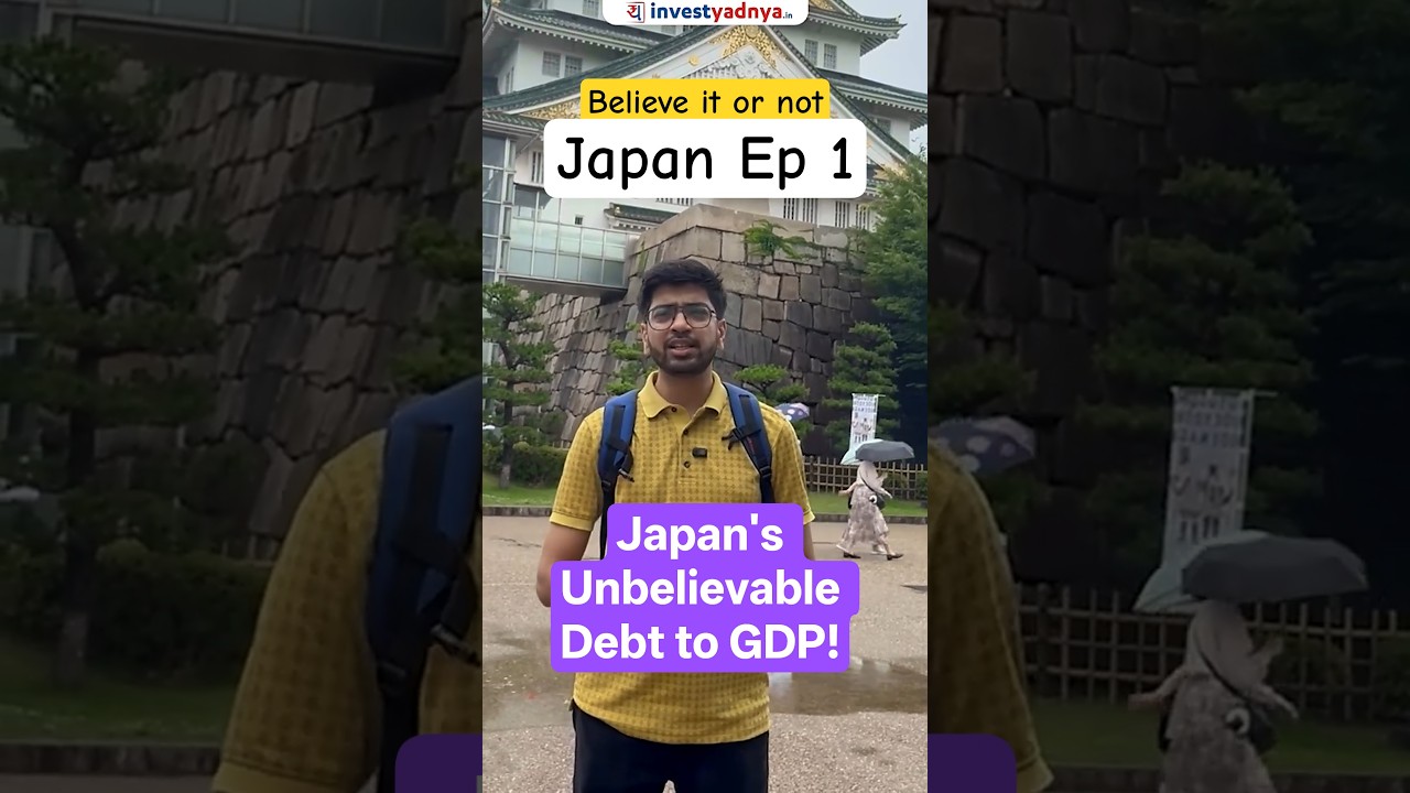 You wouldn’t Believe how High is Japan’s Debt to their GDP!