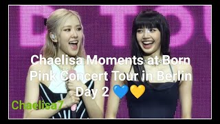 Who's who? Baby Lisa or baby Rosie? Chaelisa moments at Born Pink Concert Tour in Berlin Day 2 🤍