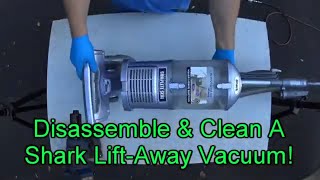 Cleaning a Shark Navigator Lift-Away Vacuum