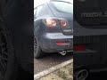 Mazda 3 20l bk 2006 catback bastuck race