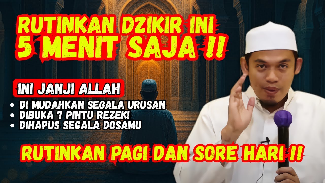 AMALKAN DZIKIR INI PAGI & SORE HARI, LIHAT HASILNYA‼️BUYA ARRAZY HASYIM
