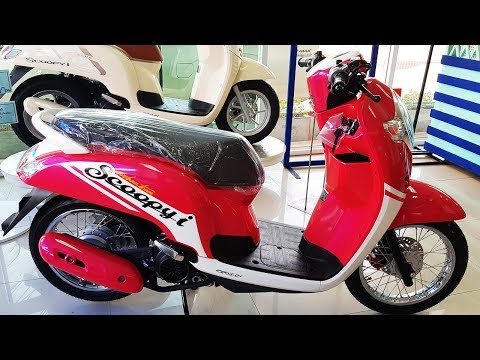 Honda Scoopy I 2017 รุ่น Urban Team สีชมพู-ขาว