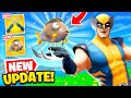 *NEW* WOLVERINE UPDATE is OP in Fortnite! (MIDAS Fish FOUND)