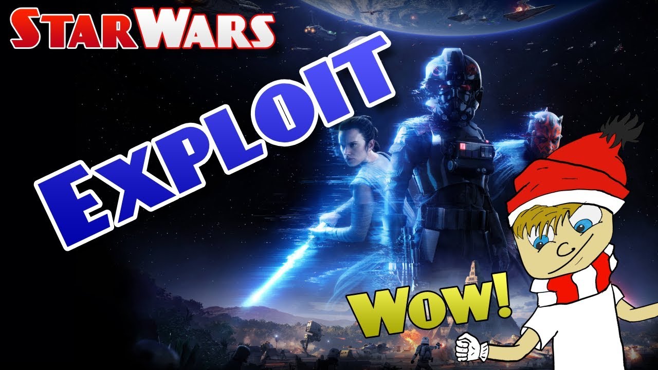 *New* Never Before Seen Star Wars Battlefront 2 EXPLOIT!!!