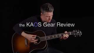 KAOS Gear Demo - Gibson Limited Edition Advanced Jumbo Amber Burst Custom Amulet