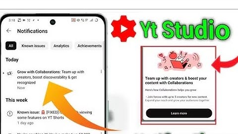 Grow with Collaborations: Team up with creators, boost discoverability & get recognized