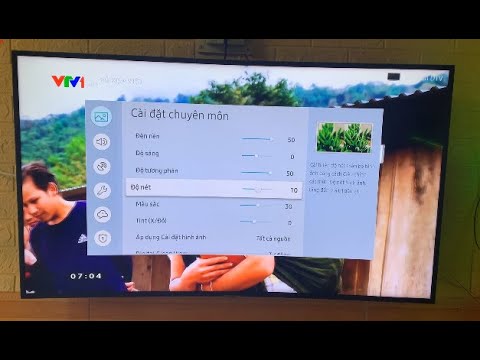Video: Làm cách nào để thay đổi cài đặt trên Samsung Smart TV của tôi?