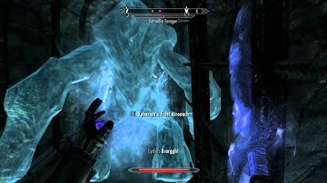 TES V: Skyrim - Conjuration Magic Gameplay Part 4