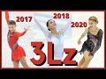 Alena KOSTORNAIA: TRIPLE LUTZ (3Lz) Progress