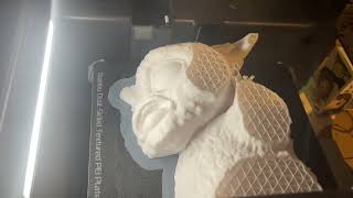 3D Printing Gizmo in parts & my (almost) finished Stripe.