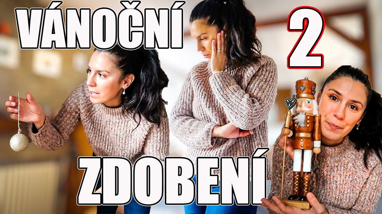 BREČELA JSEM PŘI ÚPRAVĚ TOHOTO VLOGU, VÁNOČNÍ DEKORACE BYTU, EMOTIVNÍ PŘÍCHOD KOUZELNÉHO SKŘÍTKA
