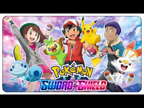 ASH MEETS HOP AND GLORIA!  Pokémon Sword & Shield Anime 