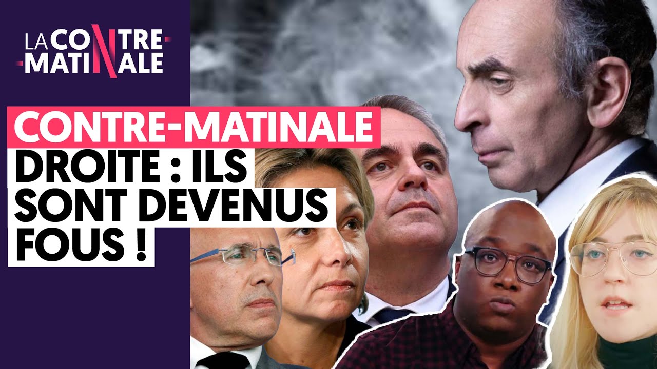 DÉBAT DE LA DROITE : LA GRANDE VICTOIRE DE ZEMMOUR CONTRE-MATINALE #34